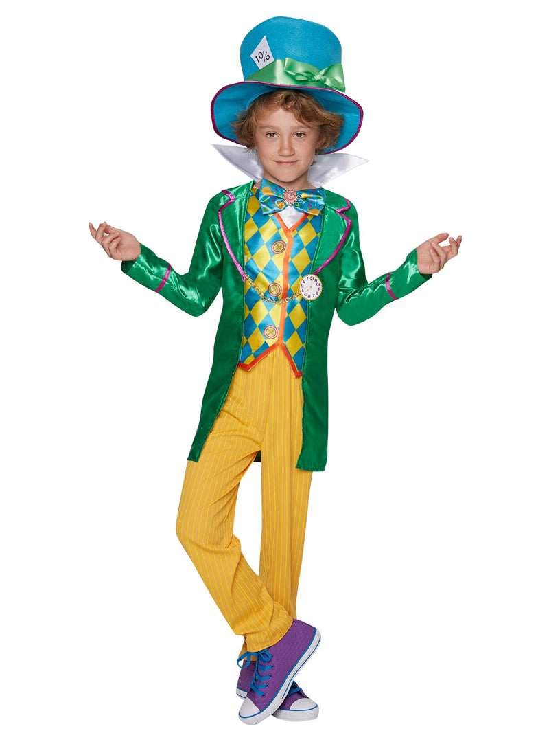 Mad Hatter Boys Deluxe Costume Child Costume 