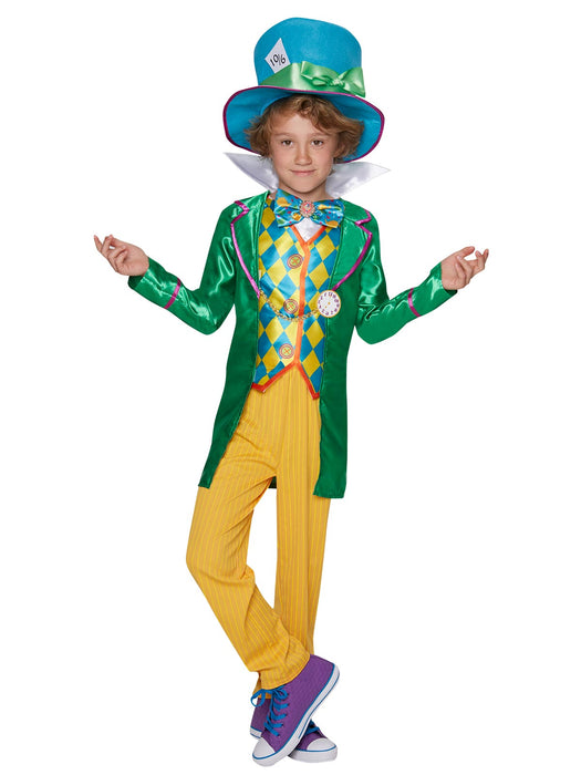 Mad Hatter Boys Deluxe Costume Child Costume - Buy Online Only