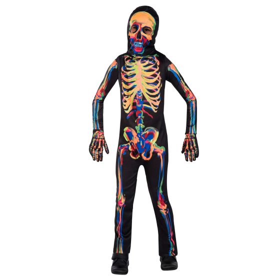 Glow in the Dark Skeleton Child Costume - Buy Online