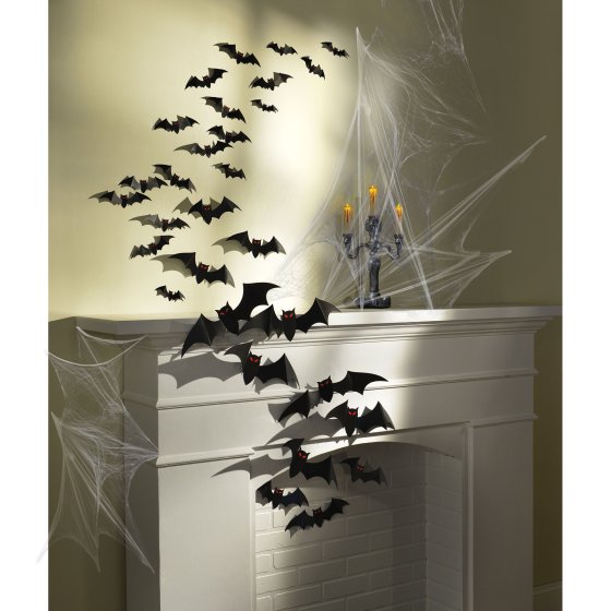 Cemetery Mega Value Pack Bat Cutouts Cardboard - Buy Online Only