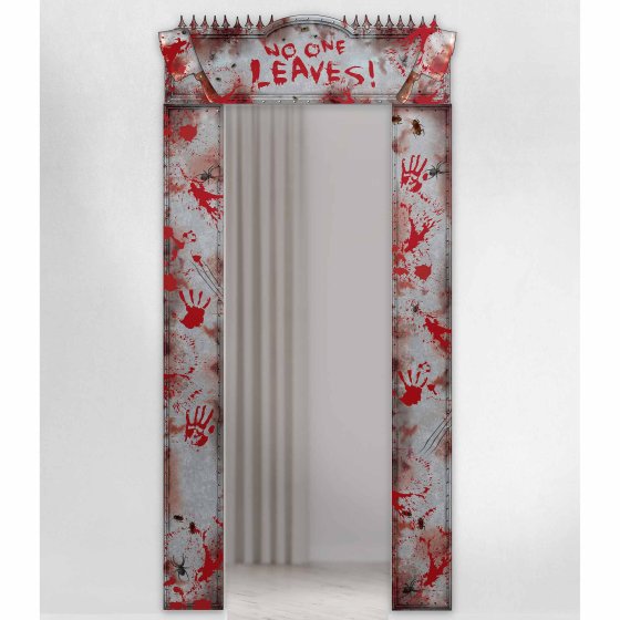Bloody Doorway Entry Decoration No One Leaves - Buy Online Only