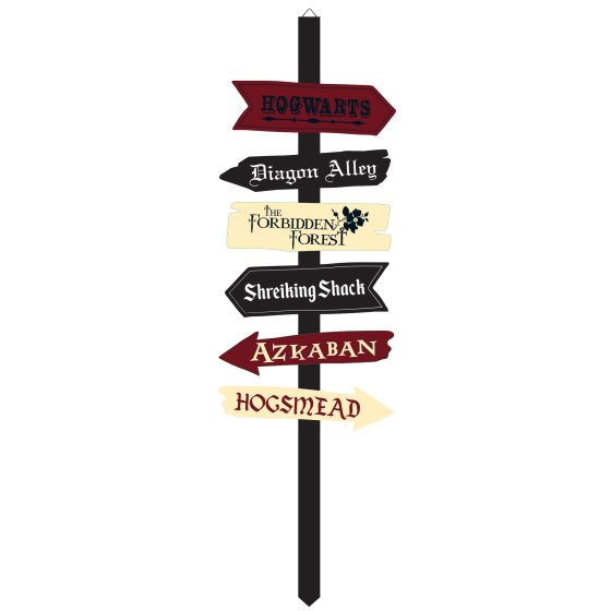 Harry Potter All Directional Sign - Buy Online Only