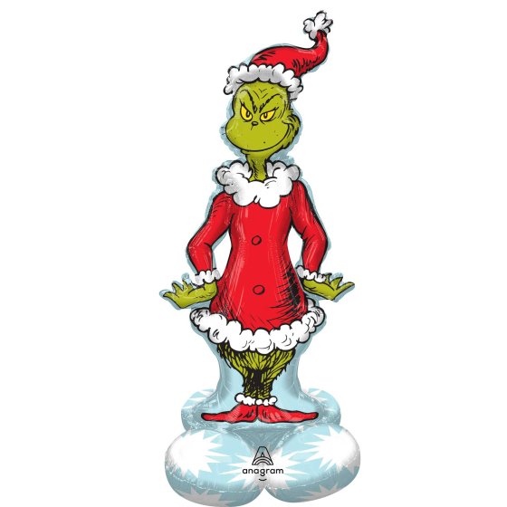 Christmas Dr Seuss The Grinch Balloon