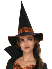 Orange & Black Witch Costume | Affordable Halloween Costume 