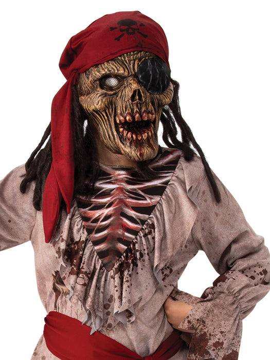 Skeleton Pirate Costume | Kids Scary Book Week Outfit | Halloween