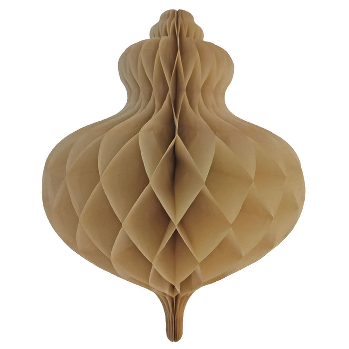 Christmas Honeycomb Bauble Decoration 5 Colours 40cm - Buy Online Only