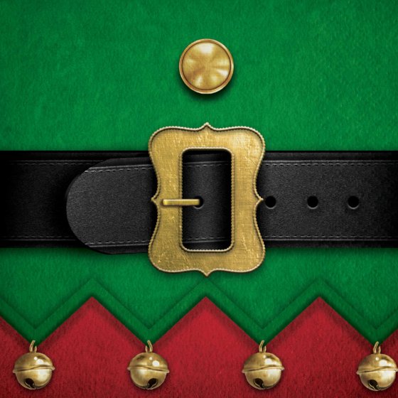 Santa's Suit Beverage Napkins 16 pack - Buy Online Only