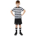 Pugsley Addams Costume for Boys | T-Shirt Shorts Socks Set