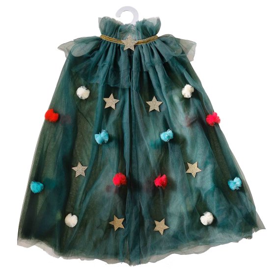Christmas Tree Costume Child Cape