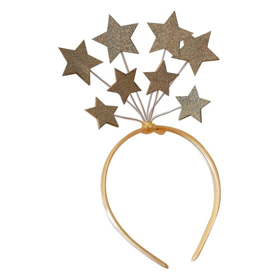 Gold Star Christmas Headband - Buy Online Only