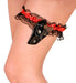 Gun Garter Lingerie | Saloon Girl Costume Accessory | Sexy Holster