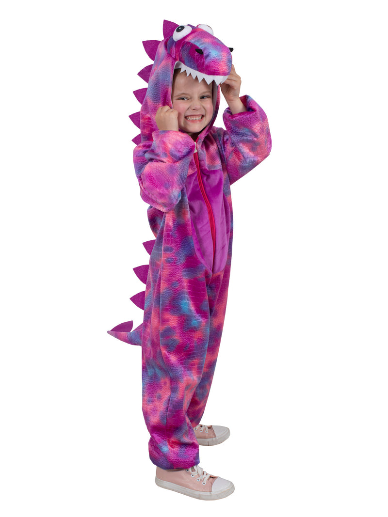 Roarin Rex Dinosaur Pink Child Costume - Buy Online Only