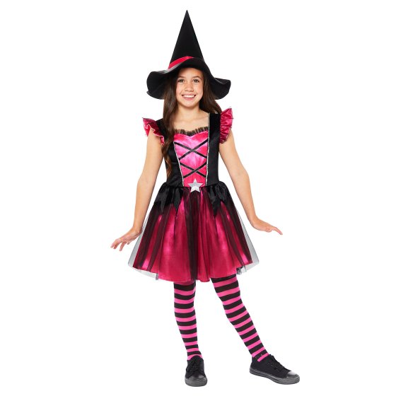 Pink Witch Child Costume