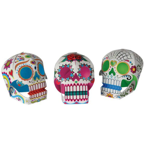 Day of the Dead Sugar Skull Centrepiece | 3D Halloween Decoration