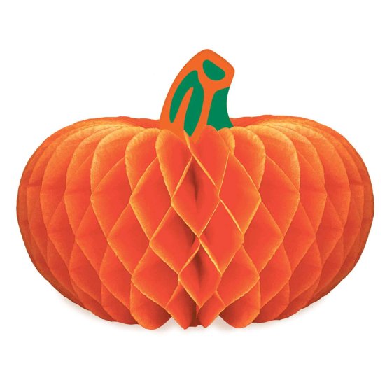 Pumpkins Honeycomb Centrepiece - Buy Online Only