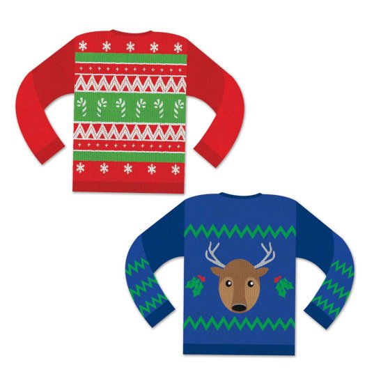 Ugly Sweater Cutouts - Buy Online Only