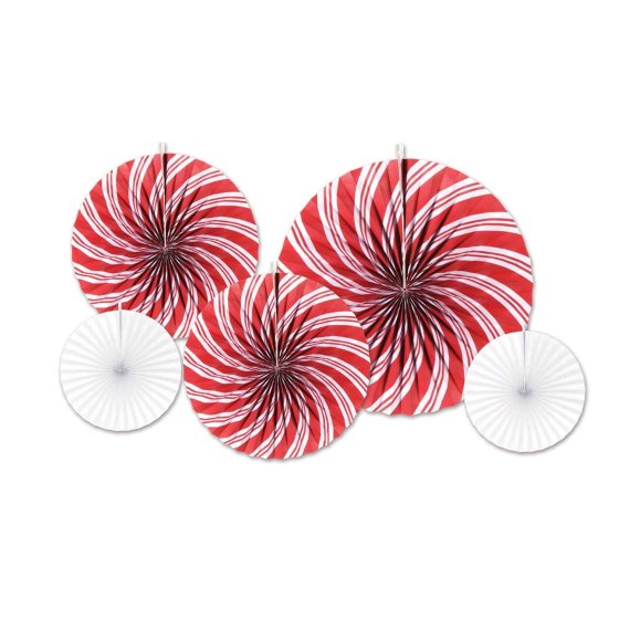 Peppermint Paper Fans - Buy Online Only
