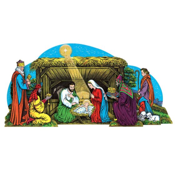 Nativity Scene Table Decoration - Buy Online Only
