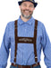 Lederhosen Braces | Oktoberfest Costume Accessory | German Suspenders