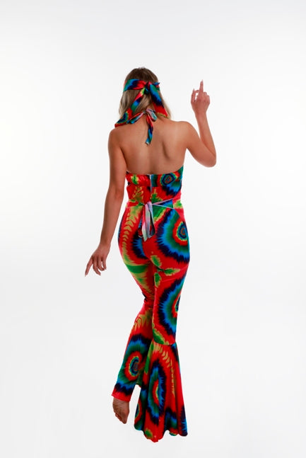 Tie Dye Jumpsuit Costume - Buy Online Only