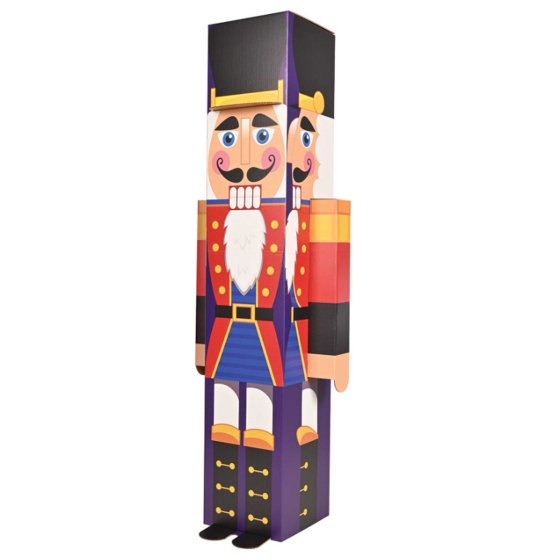 3D Nutcracker Christmas Prop