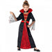 Vampiress Costume for Girls | Gothic Vampire Dress & Necklace