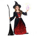 Witch Costume for Girls | Red Bat Halloween Dress & Hat