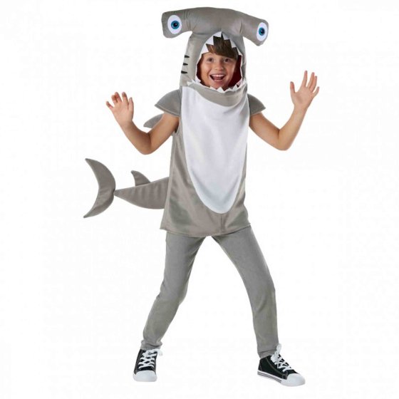 Kids Hammerhead Shark Costume | Funny Shark Tunic for Book Week