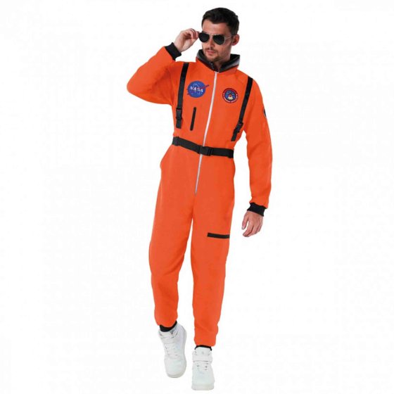 Orange Astronaut Costume for Men | NASA Space Jumpsuit