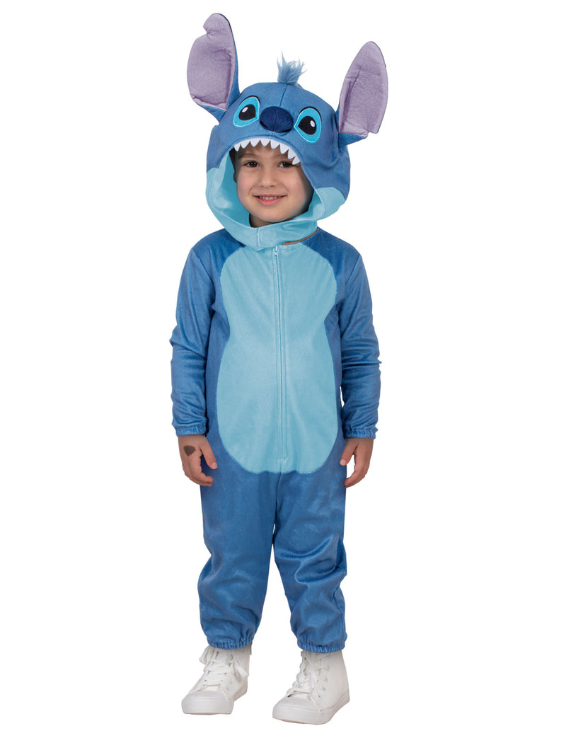 Disney Stitch Deluxe Costume | Toddler Hooded Onesie
