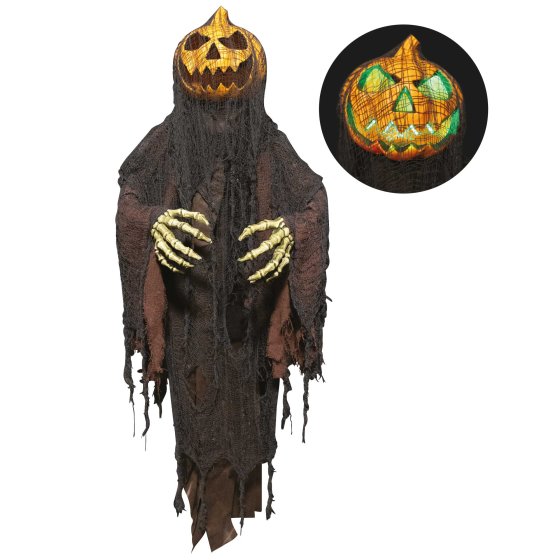 Animatronic Hanging Pumpkin Man - Buy Online Only