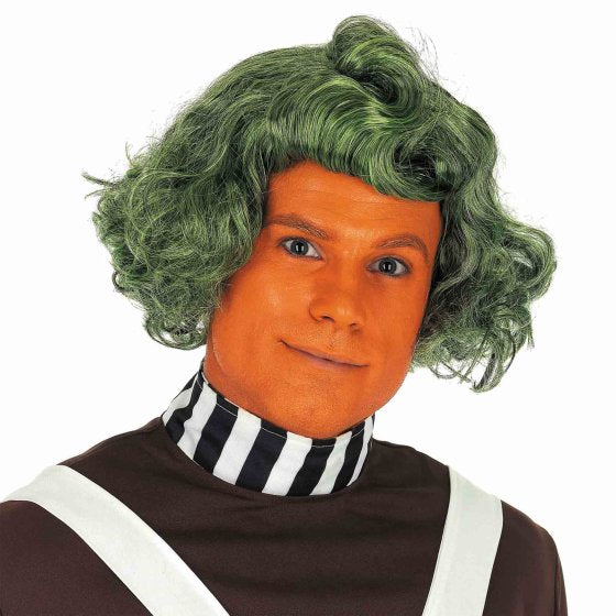 Factory Worker Green Wig | Adult Costume Accessory 1970s Style