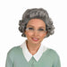 Granny Wig and Glasses Set | Curly Grey Adult Costume Accessory