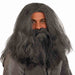 Wizard Wig and Beard Set | Long Grey Costume Hair for Adults