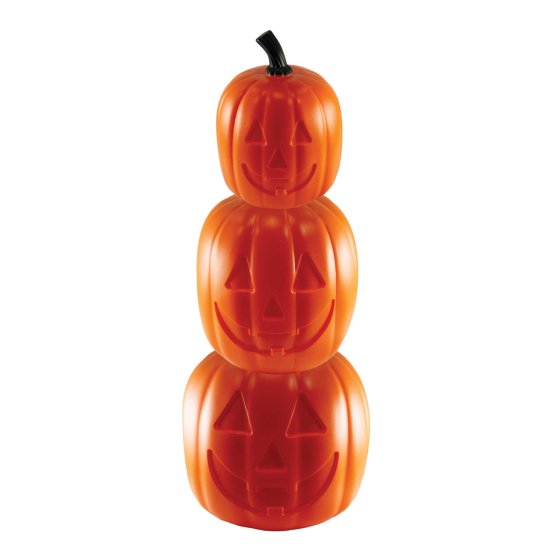Fright Night Stackable Pumpkins | Halloween Pumpkin Decoration