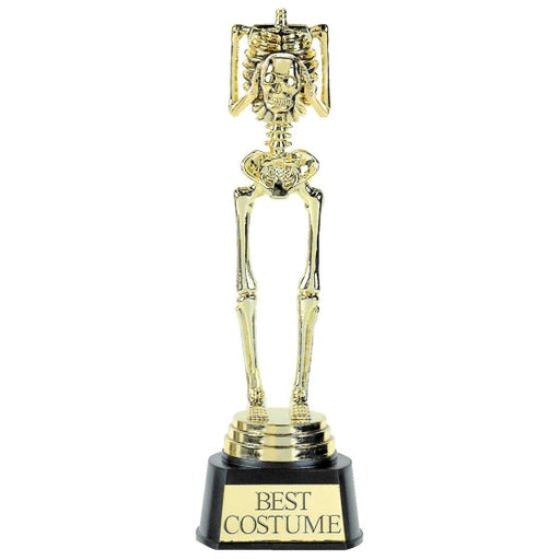 Best Costume Skeleton Trophy | Halloween Party Prize Award