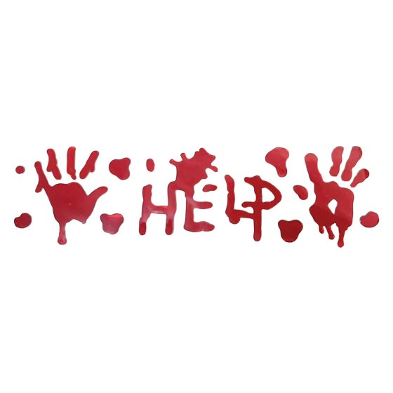 Fright Night Window Cling - Buy Online Only