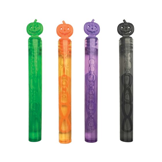 Pumpkin Bubble Wands | Halloween Party Favors & Trick-or-Treat Fun
