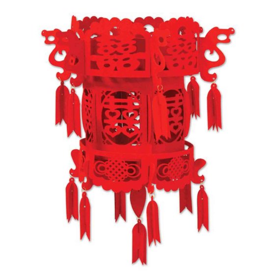 Chinese New Year Red Palace Lantern – 45cm Hanging Decoration