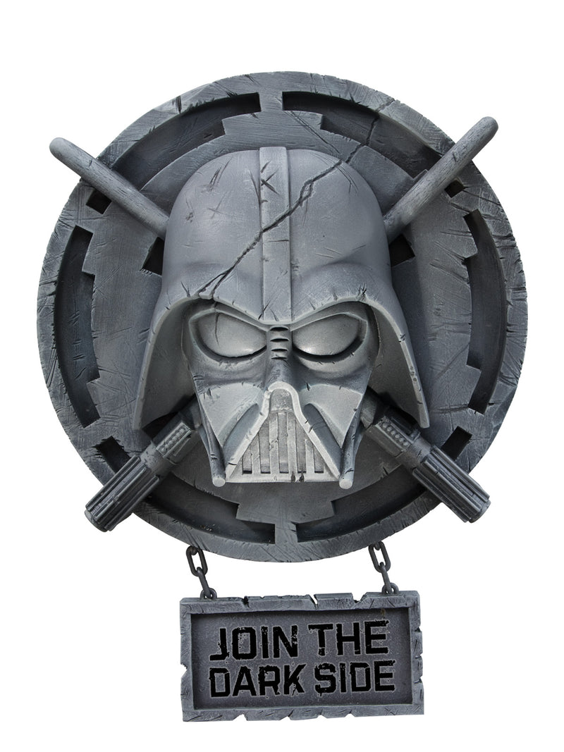 Darth Vader Wall Decor | Star Wars Dark Side Hanging Plaque