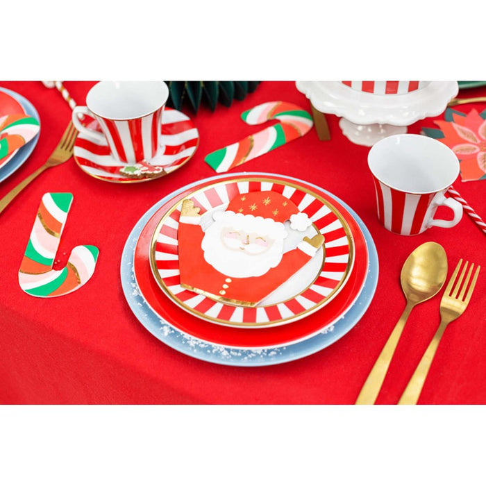 Classic Christmas Santa Shaped Napkins - Buy Online Only