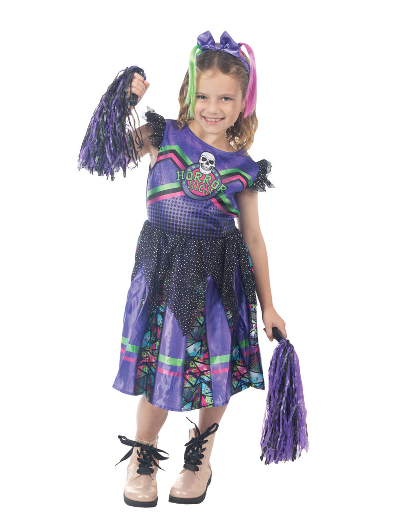 Gothic Cheerleader Child Costume - Buy Online Only