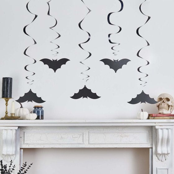 Creepy Chic Bat Swirl Decoration - Buy Online Only