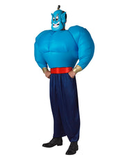Genie Live Action Deluxe Costume | Fun Inflatable Costume 