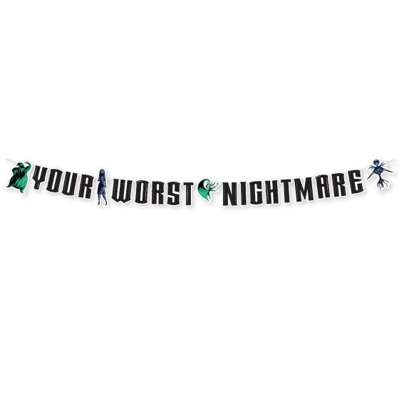 Nightmare Before Christmas Ribbon Garland - Buy Online Only