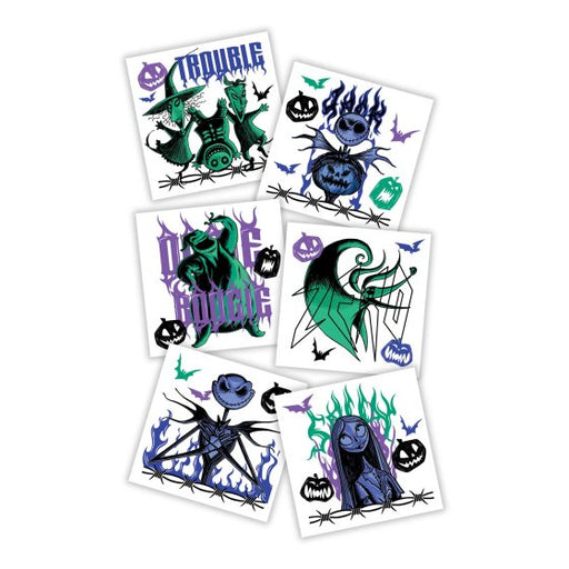 Nightmare Before Christmas Tattoo Favors | 8 Pack Party Supplies