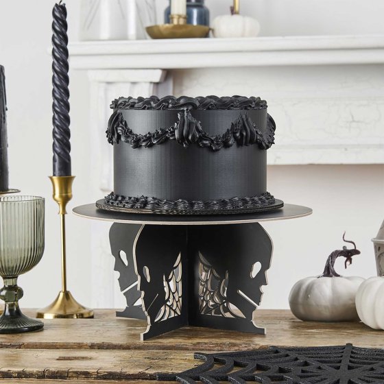 Creepy Chic Skull Cake Stand - Buy Online Only