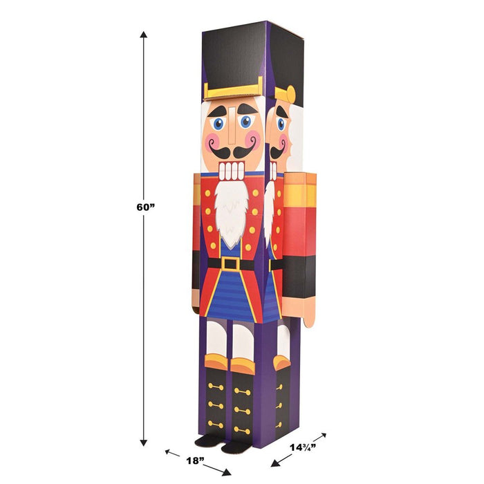 3D Nutcracker Christmas Prop