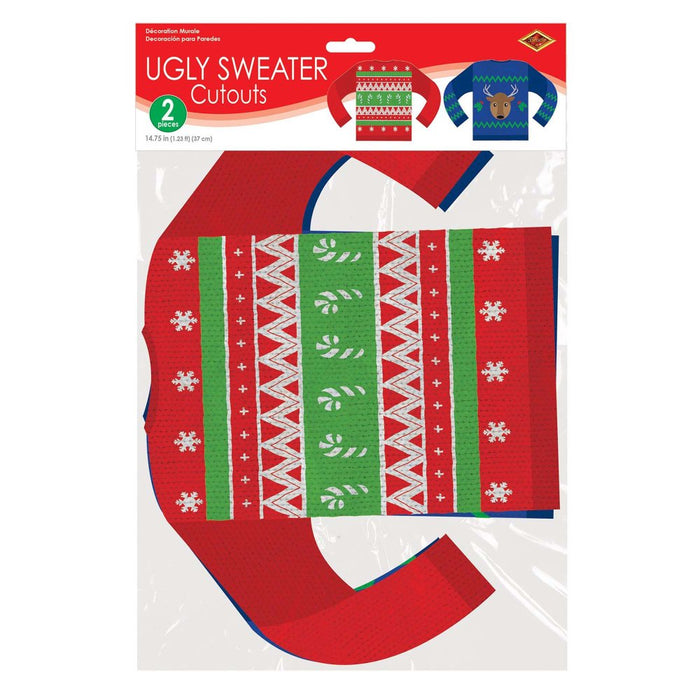 Ugly Sweater Cutouts - Buy Online Only
