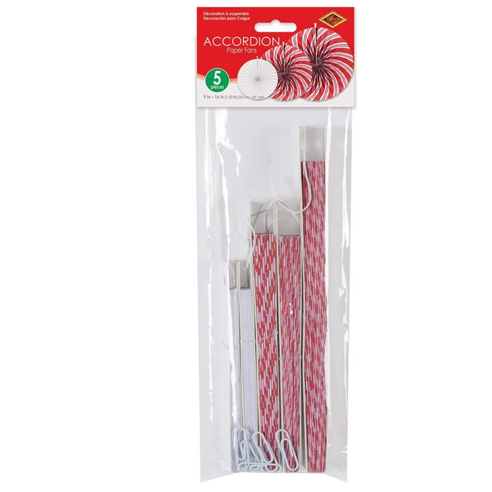 Peppermint Paper Fans - Buy Online Only